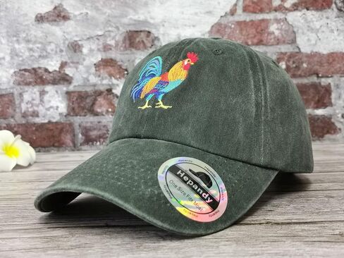Hepandy Embroidered Rooster Hats in Saudi Arabia