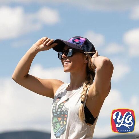 Colorado Trucker Hats for Men & Women - Incline Dolores Custom with Double Snapback, Versatile & Conscious Outdoor Cap in Kuwait