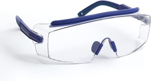 Anti Fog Safety Glasses Wraparound Safety Goggles Impact Resistance Lens Adjustable, Goggles Over Eyeglasses in Saudi Arabia