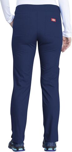 Dickies EDS Signature Women Scrubs Pant Mid Rise Tapered Leg Pull-on DK125 in Saudi Arabia