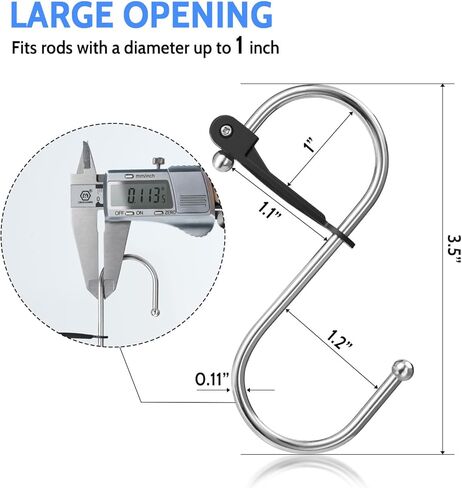 S - السنانير للتعليق ، 8pcs 3.5 بوصة السنانير على شكل حظر الشوكي على شكل خزانة ، مطبخ in Kuwait