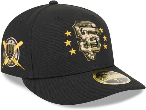 New Era SF San Francisco 59FIFTY LP Low Profile 2024 Armed Forces Day Authentic Collection Fitted Cap, Hat in Saudi Arabia