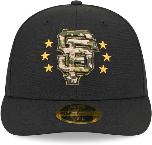 New Era SF San Francisco 59FIFTY LP Low Profile 2024 Armed Forces Day Authentic Collection Fitted Cap, Hat in Saudi Arabia