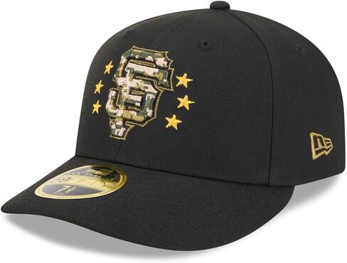 New Era SF San Francisco 59FIFTY LP Low Profile 2024 Armed Forces Day Authentic Collection Fitted Cap, Hat in Saudi Arabia