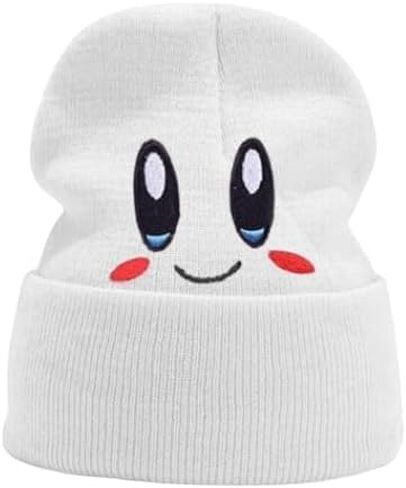 قبعة قبعة kawaii anime من أجل kirby ： البالغين البالغين anime clothing-white kirby merch accessories in Saudi Arabia