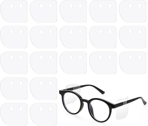 Oudain Clear Safety Glasses Plastic Side Shields for Glasses Slip on Side Guards Fit Most Frames in Saudi Arabia