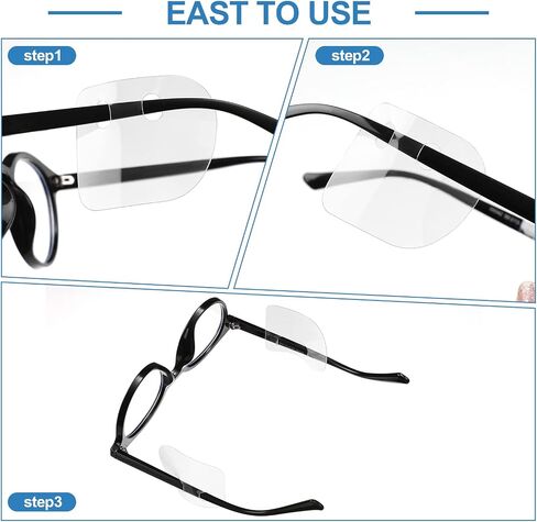 Oudain Clear Safety Glasses Plastic Side Shields for Glasses Slip on Side Guards Fit Most Frames in Saudi Arabia