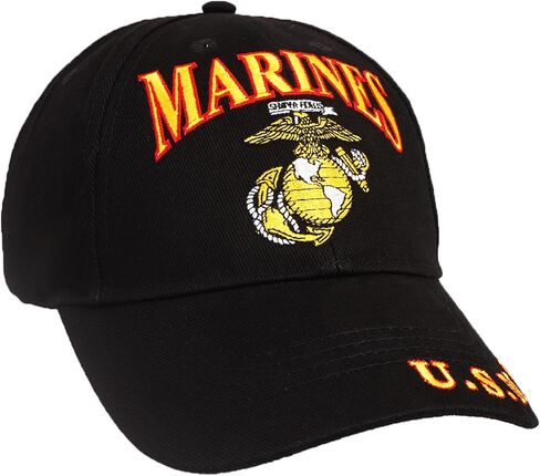 United States Marine Corps Cap | Perfect for Everyday, Comfortable | Baseball Cap for Men Women Official Licensed in Saudi Arabia