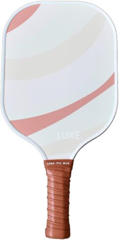 الرفاه. Pickleball Paddle | Ace Edition | لطيفة ، ممتعة ، أنيقة ، مجاذيف الكرة المخللة مع سطح ألياف الكربون المحكم للحصول على الحصى العالي وتدور | غير انزلاق ، قبضة مريحة in Saudi Arabia
