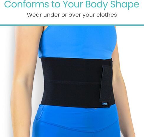 Vive Binder Binder Post Surgery - Belly Band Postpartum - C -Eccle ، استئصال الرحم ، حزام الفتق للنساء ، الرجال in Kuwait