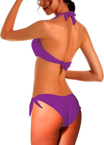 Womens Push Up Bikini Top with Underwire Low Waist Cheeky Bikinis Thong Bathing Suit Adjustable Swimwear 2pcs Swimsuit in Saudi Arabia