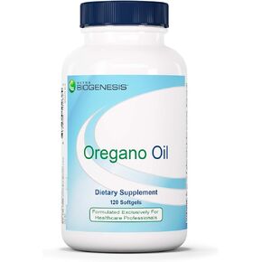 Nutra BioGenesis - Oregano Oil - Breathing and Digestive Support - 120 Capsules