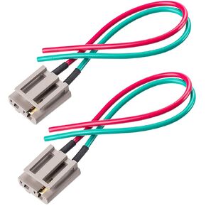 PAGOW 2 Pack 170072 HEI Distributor Pigtail, Electrical Wiring Harness Replacement 12 Volts for Battery and Tachometer Connector Ignition Coil Tach Accessories
