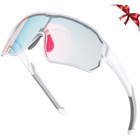 ROCKBROS Kids Sunglasses Photochromic Sports Sunglasses For Boys Girls Youth MTB Biking Sunglasses for Kids Ages 8 to 14