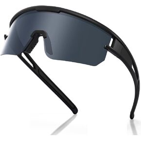 Polarized Cycling Sunglasses for Men Women UV400 Baseball Glasses for MTB Riding Bicycle Running Driving Bike