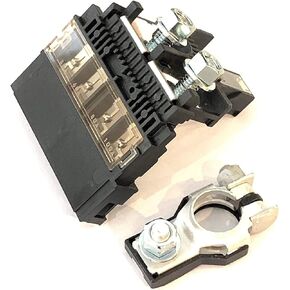 Combo Pack!! New 24380-79915 2438079915 Battery Fusible Fuselink Fuse w 24340-7F000 Positive Battery Terminal w Nuts for Quest Titan Sentra Cube EX35 G37 QX56 etc