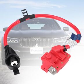 61129217033 Battery Positive Terminal Cable (Plus Pole) Compatible with BMW 740i/740Ld/740Li/750i/750Li/760Li/Alpina B7 OEM Replacement, Consistent Performance to Ensure Vehicle Starts Smoothly