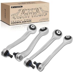 A-Premium Set of 4, Front Forward & Rearward Upper Control Arm Kit, with Ball Joint & Bushing, Compatible with Audi - 2008-2016 - A4 (Quattro) Q5 A5 (Quattro) S4 S5 SQ5 RS5, Replace # K620999, K621000