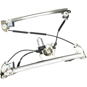 YHTAUTO Front Power Window Regulator Driver Side with 2-Pin Motor Assembly for Ford F-150 2004-2008, Extended Cab