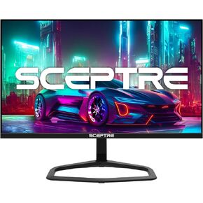 Sceptre New 24.5-inch Gaming Monitor 240Hz 1ms DisplayPort x2 HDMI x2 100% sRGB AMD FreeSync Premium Build-in Speakers, Machine Black 2024 (E255B-FWD240 Series)