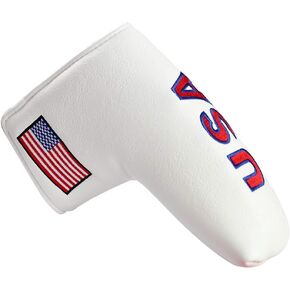 Golf Head Cover Putter Cover Magnetic Closure Blade Putter
