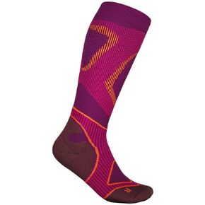 Bauerfeind Run Performance Compression Socks - Targeted Compression Zones - Increased Ankle Stability - Heel and Sole Relief