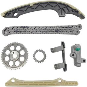 Engine Timing Chain Kit, Suitable for Honda City Fit GM6 GK5 RU1 1.5L 2015 2016 2017 2018 2019, Automotive Timing Chain Set Replacement Parts 14510-5R1-003