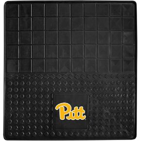 FANMATS 12798 Pitt Panthers Back Row Utility Car Mat - 1 Piece - 14in. x 17in., All Weather Protection, Universal Fit, Molded Team Logo