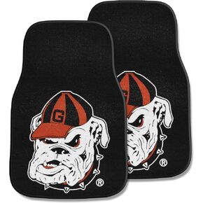 FANMATS NCAA Womens Front Carpet Car Mat Set - 2 Pieces
