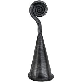 Hand Forged Spiral Candle Snuffer Handmade Wrought Iron Candle Snuffer Blacksmith Candle Snuffer for Home Classic Look Black Antique Finish Candle Snuffer by Living Ideas