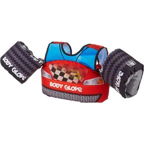 Body Glove Paddle Pals Motion Life Jackets - The Safest Patented U.S. Coast Guard Approved Kids Swim Vest 33-55 LBS