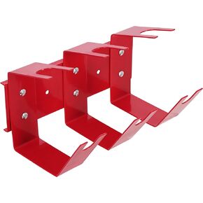ABN 3 Hook Gravity Spray Gun Holder Triple Paint Gun Rack - 12in Magnetic Auto Paint Gun Holder for Gravity Feed Sprayer