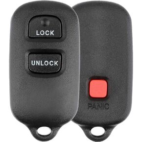 KeylessOption Just The Case Keyless Entry Remote Key Fob Shell