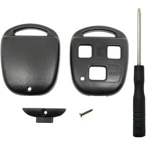 Keyless Entry Remote Control Key Replacement Key Fob Cover Shell Fits for Lexus ES300 ES330 GS300 GS400 GS430 GX470 IS300 is330 LS400 LS430 LX470 RX300 RX330 RX350 RX400h RX450h2 SC430 Key Fob
