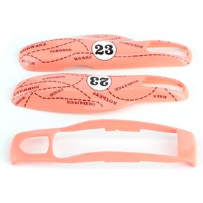Car Key Shell, Pink Pig Key Case Remote Key Fob Cover Trim Pink Protective Case Compatible with Panamera Cayenne 911