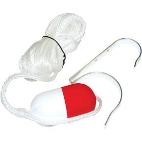Taylor Made 374 Ring Buoy Holder with 60-Feet White Heaving Line
