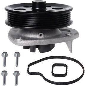 AW6750 Water Pump Kit w/Gasket (For 2.0L VIN X ;2.5L VIN A/L)(LCV/LKW/LTG) Fit For Buick Envision Regal,Cadillac ATS CT6 CTS,Chevy Blazer Camaro Colorado Equinox Malibu,GMC Acadia Canyon