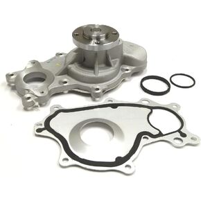 F3250 Engine Water Pump [4-Bolt Pulley Flange] for Ford 3.5L DOHC Turbo engine & 3.7L Naturally Aspirated (Please Check Prior to Purchasing If 3 or 4 Bolts Is Required)