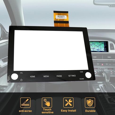 شاشة رقمية تعمل باللمس مقاس 8 بوصات مع مقبضين متوافقة مع Mitsubishi Outlander وSport 2019 2020 2021 2022 استبدال 8740A040 8740A130 8740A076 in Kuwait