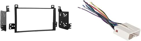 Metra Electronics 95-5810 Double DIN مجموعة أدوات التثبيت لسيارة لينكولن تاون كارز 2003-2007 (أسود) in Kuwait