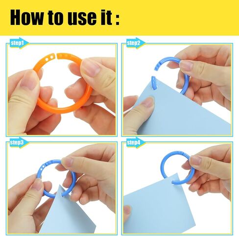 بطاقات فهرسة متعددة الألوان، 600 ورقة بطاقات فلاش مع حلقات، بطاقات فهرسة فارغة مقاس 3 × 5 بوصة، بطاقات دراسة، بطاقات ملاحظات للتعلم المدرسي واللوازم المكتبية، 10 ألوان in Kuwait