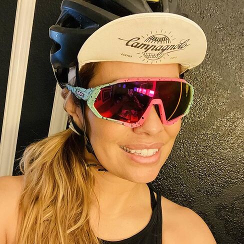 نظارات KAPVOE لركوب الدراجات، نظارات شمسية مستقطبة رياضية، نظارات الدراجة الجبلية MTB للرجال والنساء، دراجة الطريق BMX، الجري والصيد والجولف in Saudi Arabia