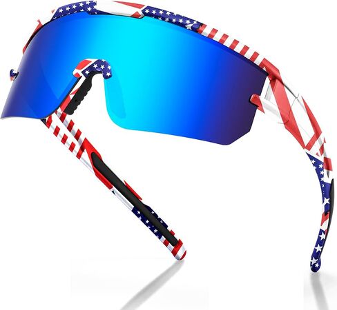 Polarized Cycling Sunglasses for Men Women UV400 Baseball Glasses for MTB Riding Bicycle Running Driving Bike in Saudi Arabia