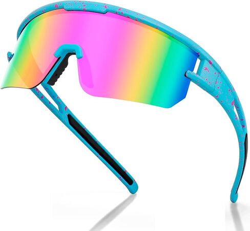 Polarized Cycling Sunglasses for Men Women UV400 Baseball Glasses for MTB Riding Bicycle Running Driving Bike in Saudi Arabia