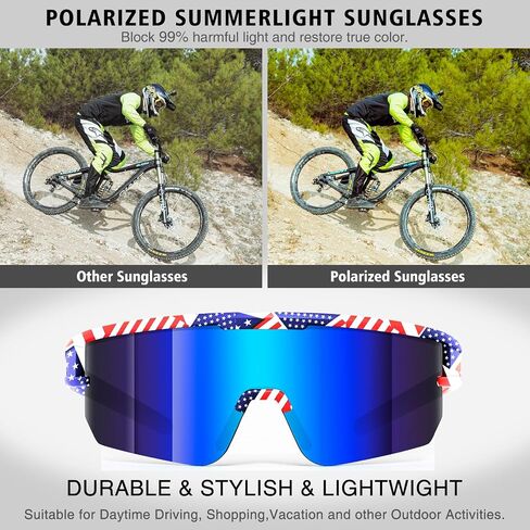 Polarized Cycling Sunglasses for Men Women UV400 Baseball Glasses for MTB Riding Bicycle Running Driving Bike in Saudi Arabia