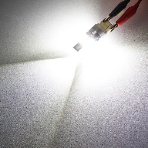 PHINLION 3600 Lumens 7443 7440 7441 T20 W21W LED مصابيح احتياطية مع جهاز عرض للنسخ الاحتياطي لأضواء الفرامل DRL العكسية، 6000K زينون أبيض in Kuwait
