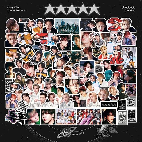 Stray kids 5-star Gift Box - Kpop Merchandise Photocards Lanyard Keychain Gifts for SKZ Fans in Saudi Arabia