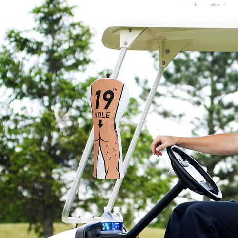 Golf Headcover Funny Driver Headcover, 19th Hole Golf Driver Head Cover with Magnet Gag Golf Gift in Saudi Arabia