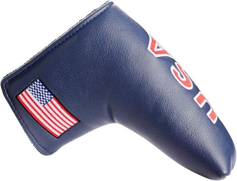 Golf Head Cover Putter Cover Magnetic Closure Blade Putter in Saudi Arabia