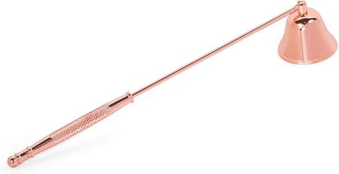 Candle Snuffer, Candlesnuffers Wick Snuffer Candle Accessory with Long Handle for Putting Out Extinguish Candle Wicks Flame Safely (Rose Gold) in Kuwait